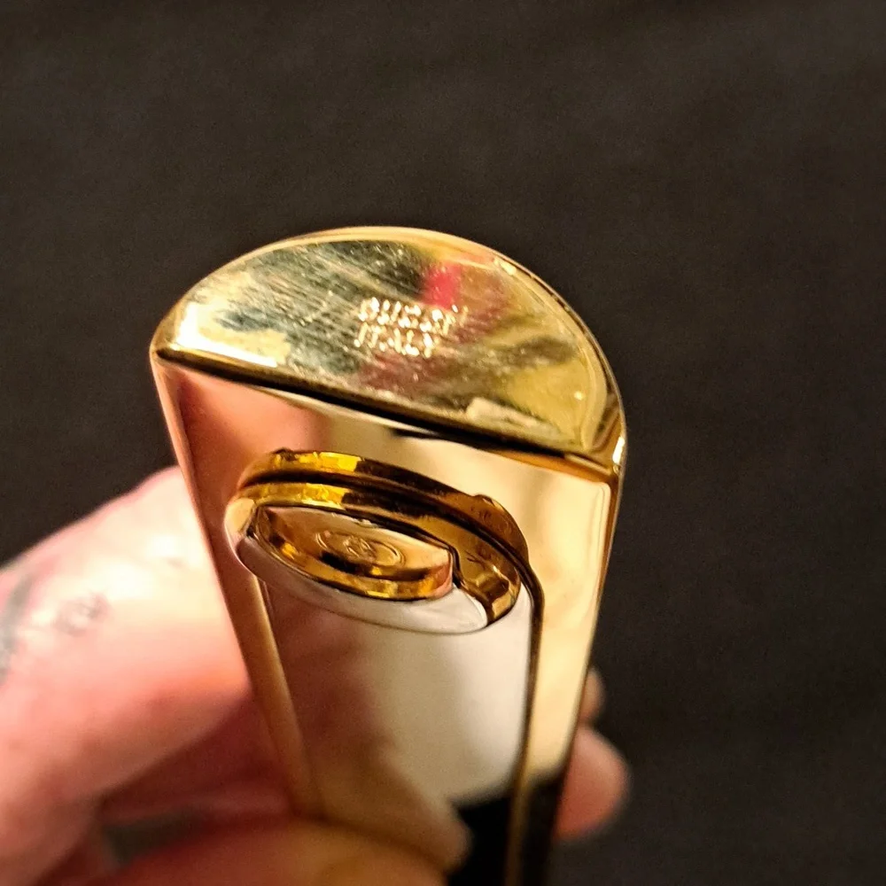 Gucci vintage brass and stainless carving knife - Picture 8 of 14
